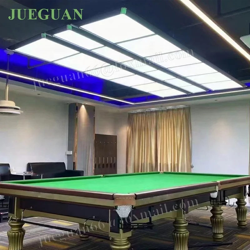 Светодиодный бестеневой бильярдный стол из алюминиевого сплава освещение для бильярдного стола светодиодный светильник