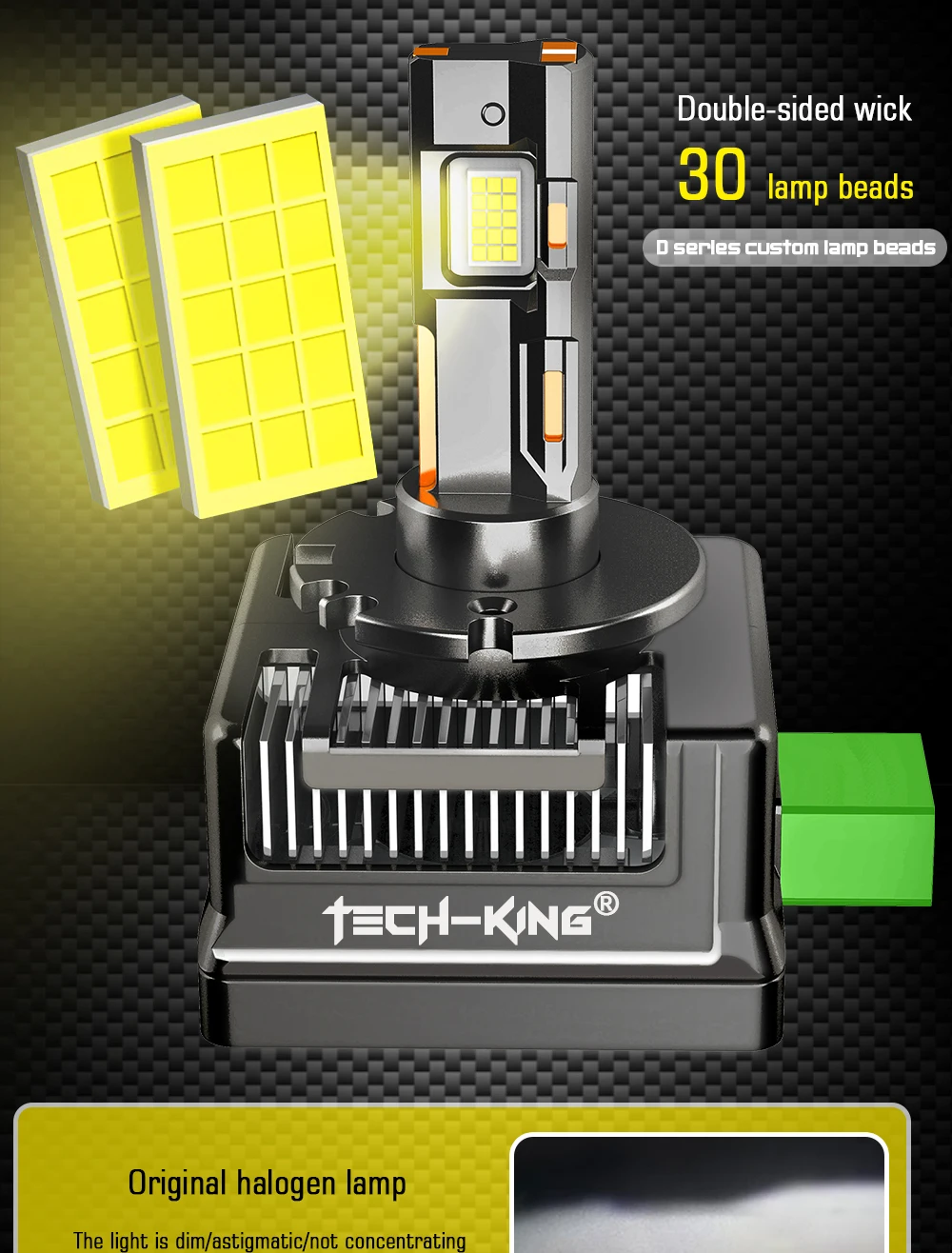 Auto Car Light High Power Zinc alloy LED Headlight canbus led D1S D2S D3S D4S D5S D8S LED Bulb Car LED Light HID Upgreat to LED