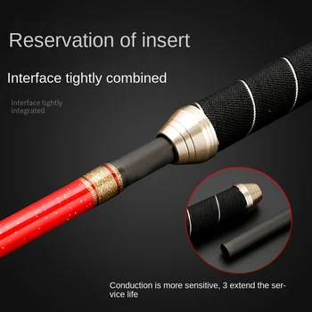 CHEERY Deep Sea Boat Fishing Rod Super Hard Solid Glass Steel 150# Electric Winch 400kg 1.65-2.1m 1.5-Section South Oil Bottom – Hard Lure – view 3