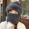 Braided scarf [Gray]