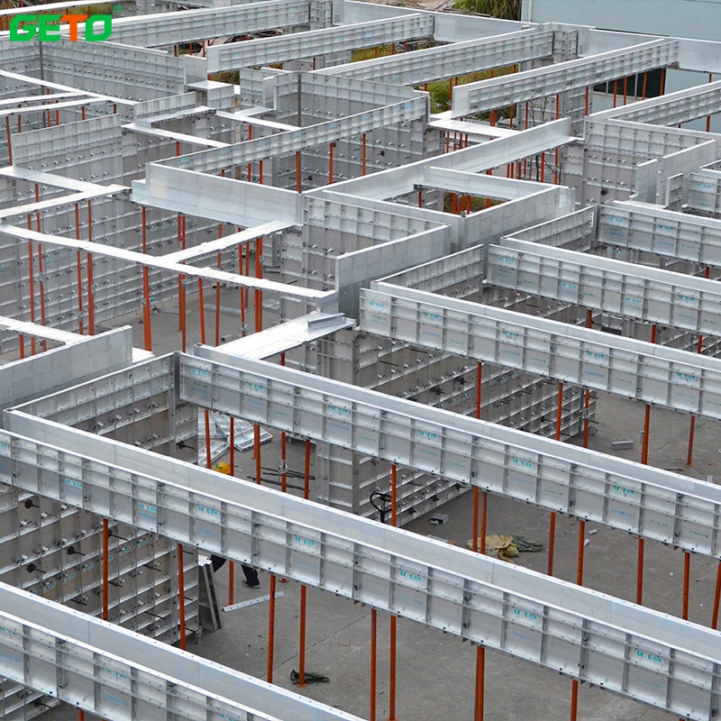 Lower Cost High Efficiency Geopanel Prefabricated Formwork With Construction Materials