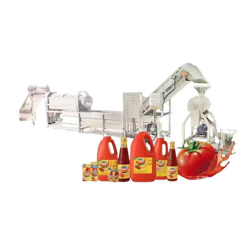 Custom Made Tomato Puree Making Machine Commercial Tomato Sauce Making Machine