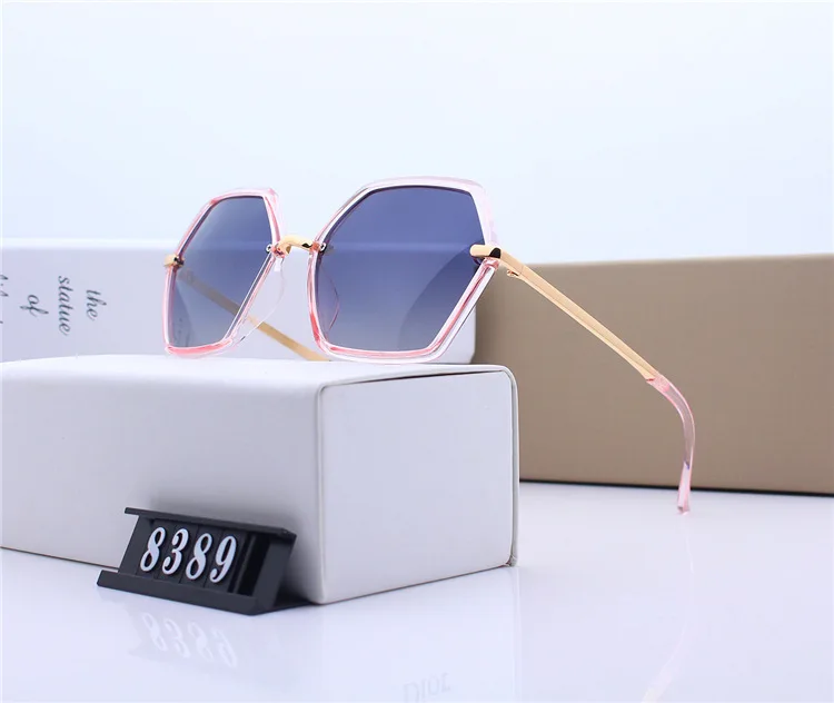 large hexagon sunglasses