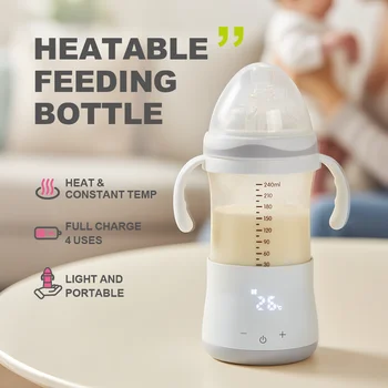 New Design Portable Baby Heatable Feeding Bottle Milk Bottle Warmer
