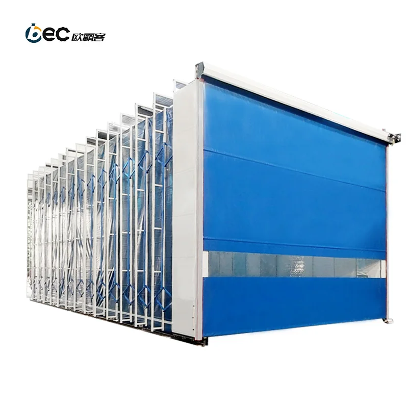CE Approved Collapsible Retractable Spray Tent Paint Booth