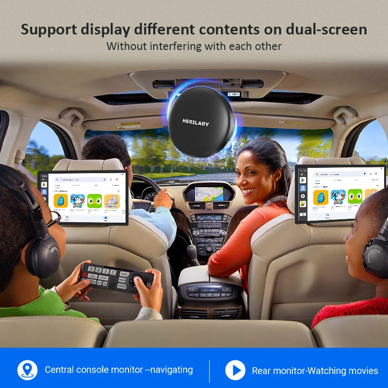 Herilary C8 Wireless Carplay Box - Android 12 Customization