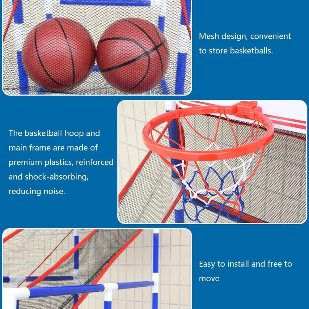 Wholesale Basketball Arcade Game Indoor/Outdoor Sport Game Basketball Hoop Single Shot with 2 Basketballs Inflator for Children From m.alibaba
