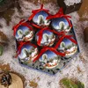 Set of 7 christmas ornaments
