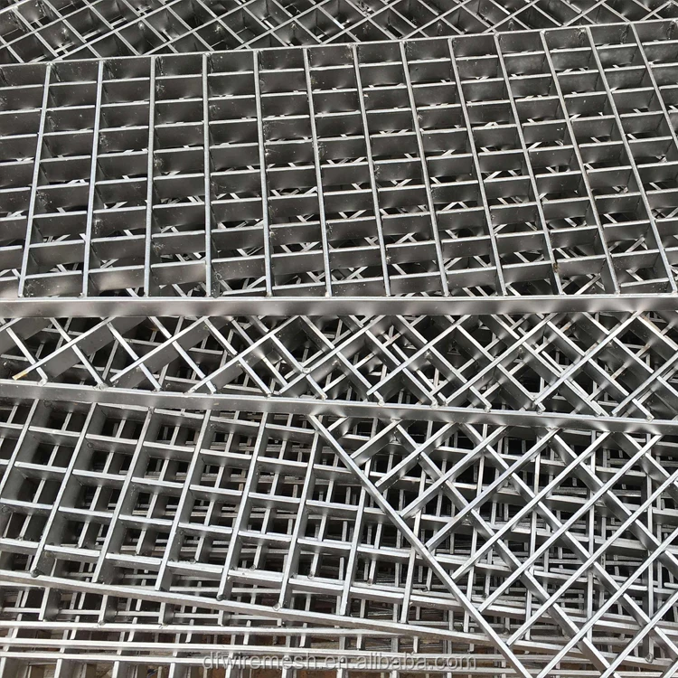 Galvanized Metal Steel Grating, Aluminum Grating, Stainless Steel Grating Walkway Platform Stair Treads Trench Drainage Cover