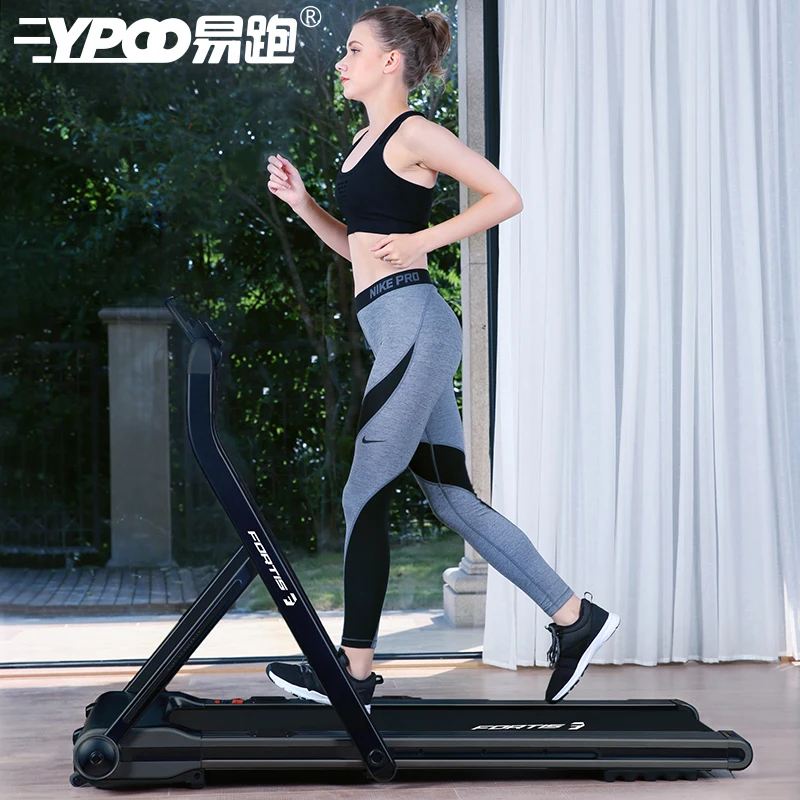 YPOO New for 2025 Running Machine Best  Under Desk Treadmill Home Use Electric Folding Fitness Mini Treadmill with YPOOFIT APP