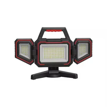 Shingel 50W SMD High Lumens Work Light Rechargeable LED Flood Light Multifunctional Dimmable 6500K Color Aluminum ETL Certified