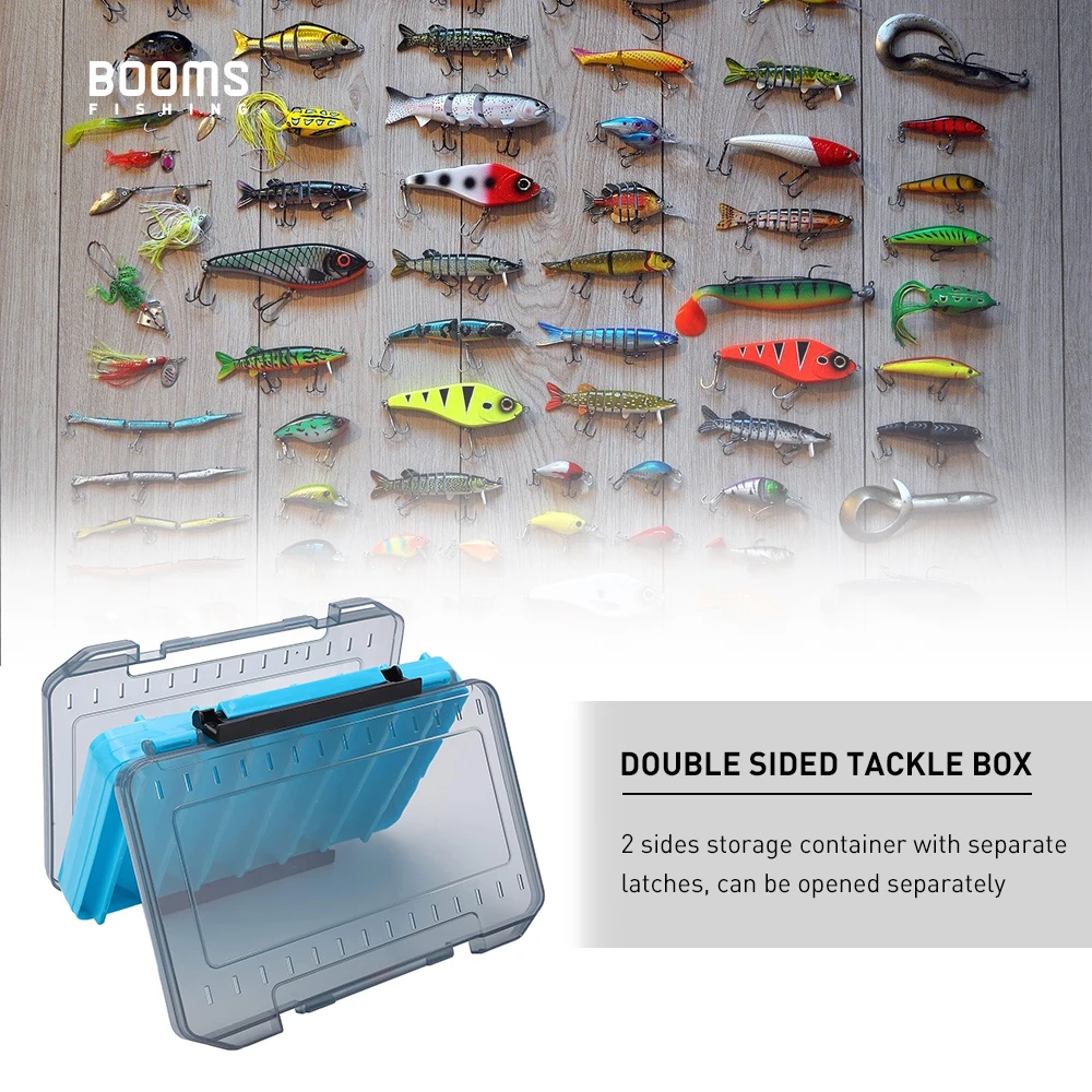 container for fishing plug lures PLUSINNO Tackle Box These adjustable compartment trays with durable molded latches are ideal for managing all your soft baits Noamus 3 Pack Fishing Tackle
