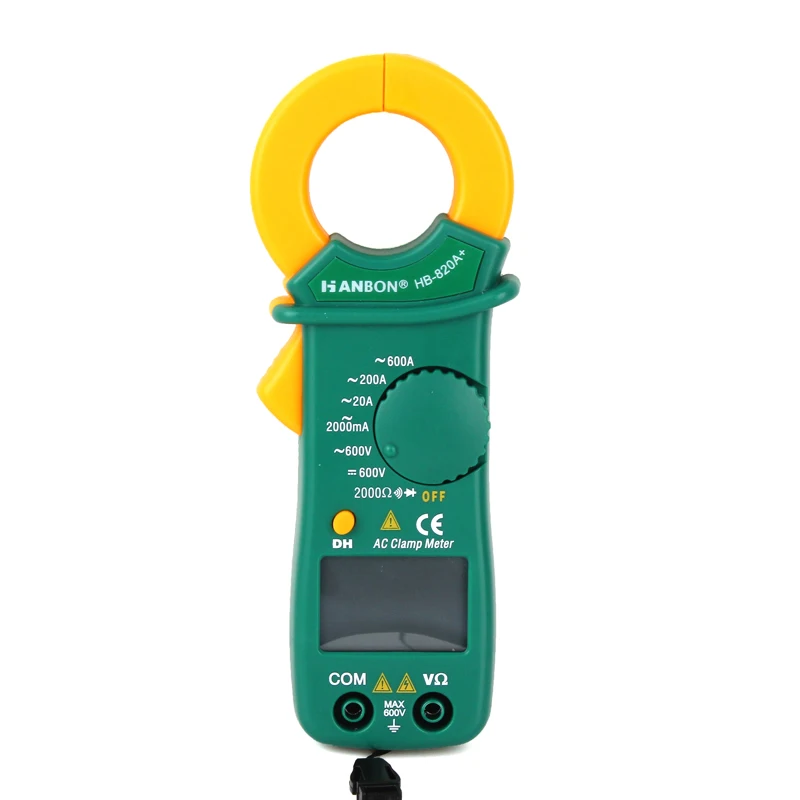 Лидер продаж цифровой мультиметр 600A электронный тестер с тестовым