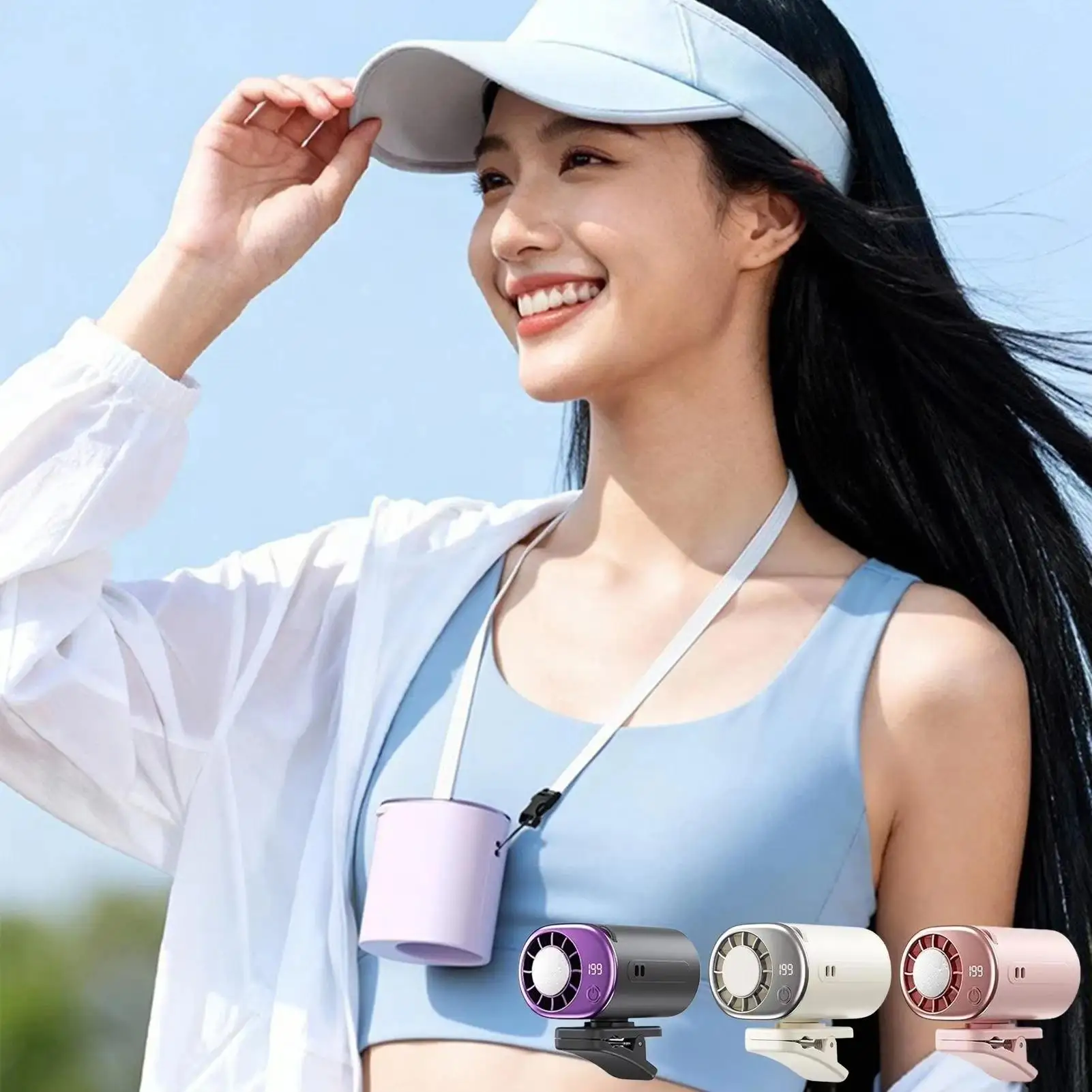 Stroller Clip Fan, 2in1, Portable, 199, 360° - detail 16
