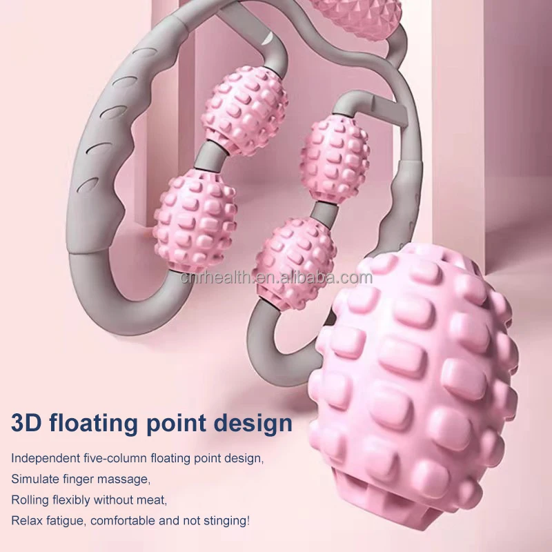 Кольцевой зажим для ног, артефакт для похудения, тренировочный ролик для устранения мышек ног, шариковый массажер, вал из пены для йоги
