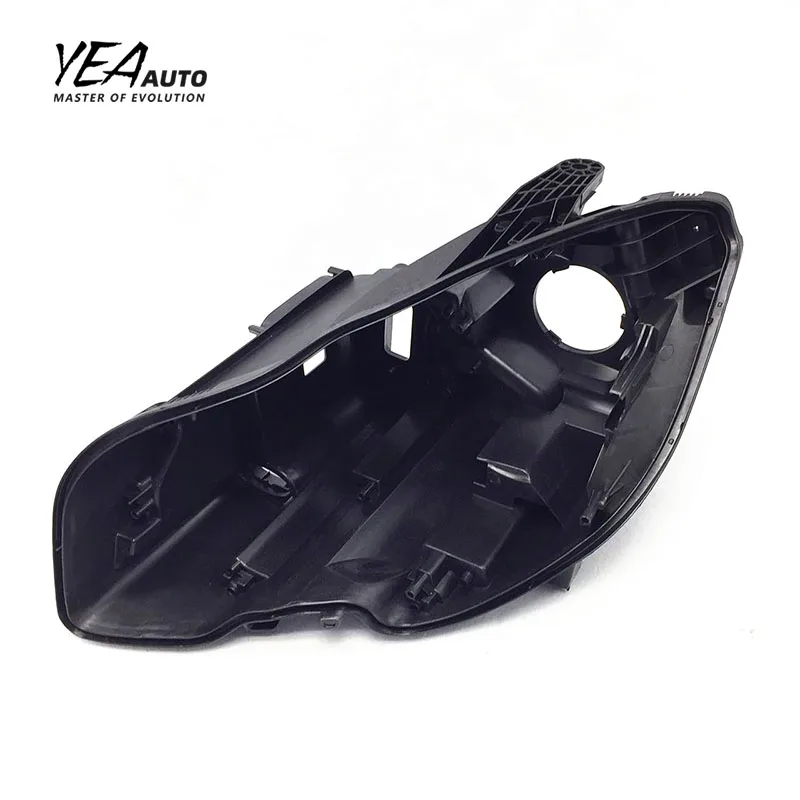 YEA AUTO Car headlight black back base for Mercedes Benz CLS class W218 light housing headlamp 2012 - 2016