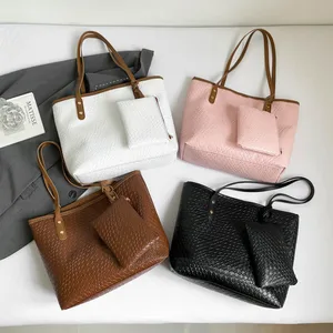 Wholesale New 2026 Retro Large Capacity Bag Women's Shoulder Bag High-quality Handheld Tote Bag