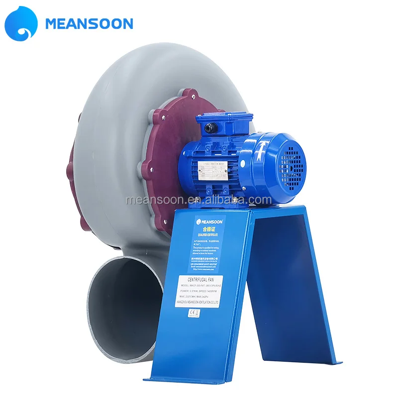 Fume Hood Duct Fan, MACF-200-F4T, Plastic, Centrifugal, 380V - detail 10