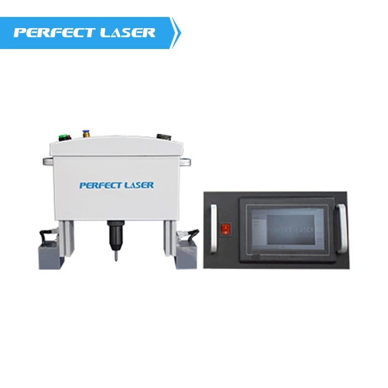 Идеальный лазерный портативный алюминиевый из нержавеющей стали медный углеродный знак данных с ЖК-контролем пневматическая точечная маркировочная машина