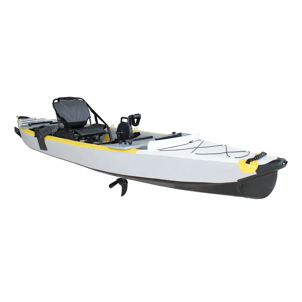 Surfking fishing kayak pedal drive drop