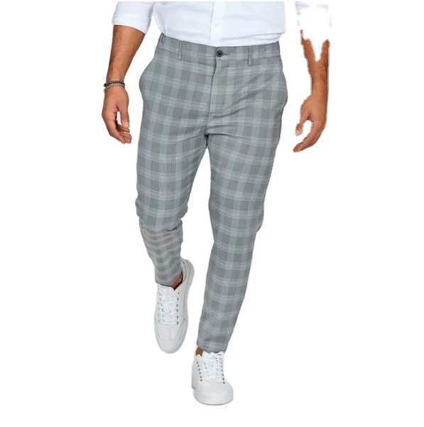 Fanli New Style Custom Check Gray 