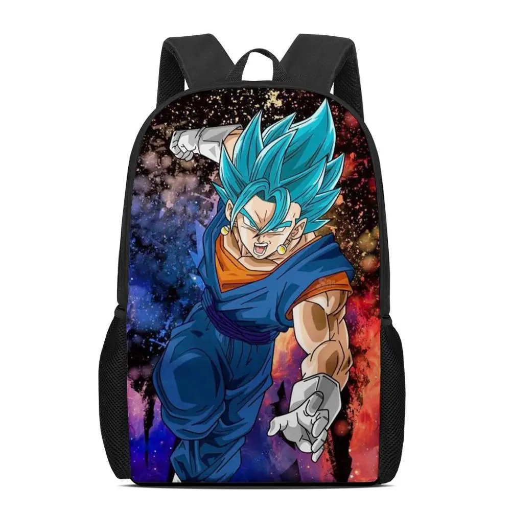 Anime Dragon Ball Super Backpack Saiyan Sun Goku Vegeta School Bag Rucksack  New