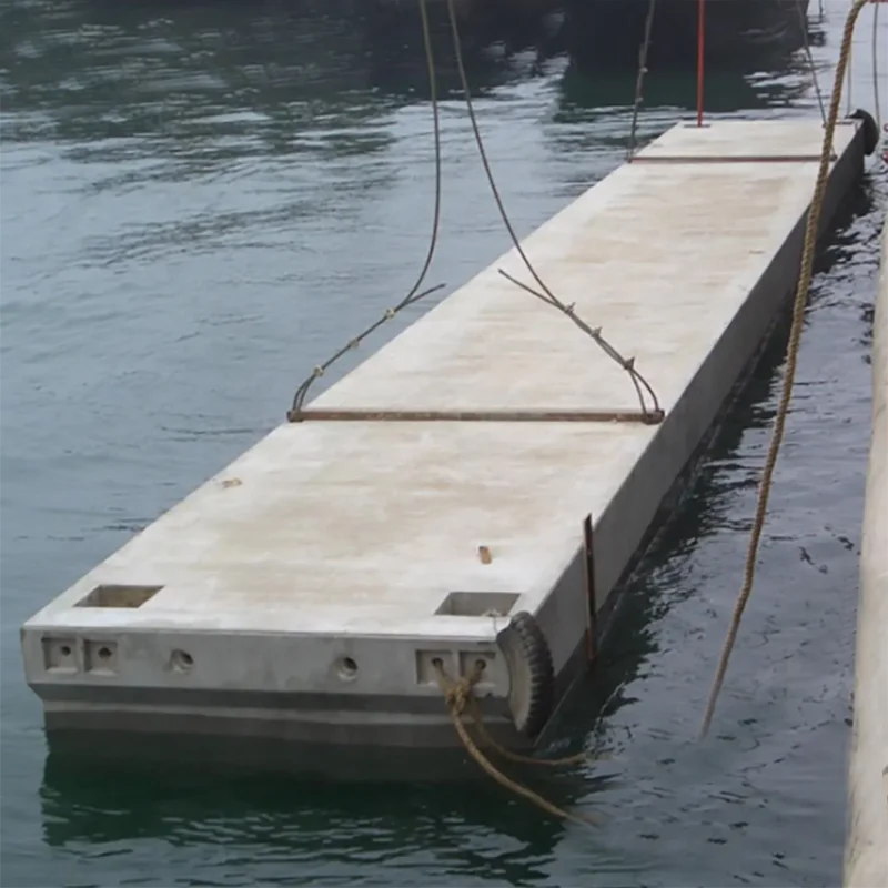 Custom Design Concrete Floating Dock Foam Filled Concrete Floating Dock or Floating Pontoon