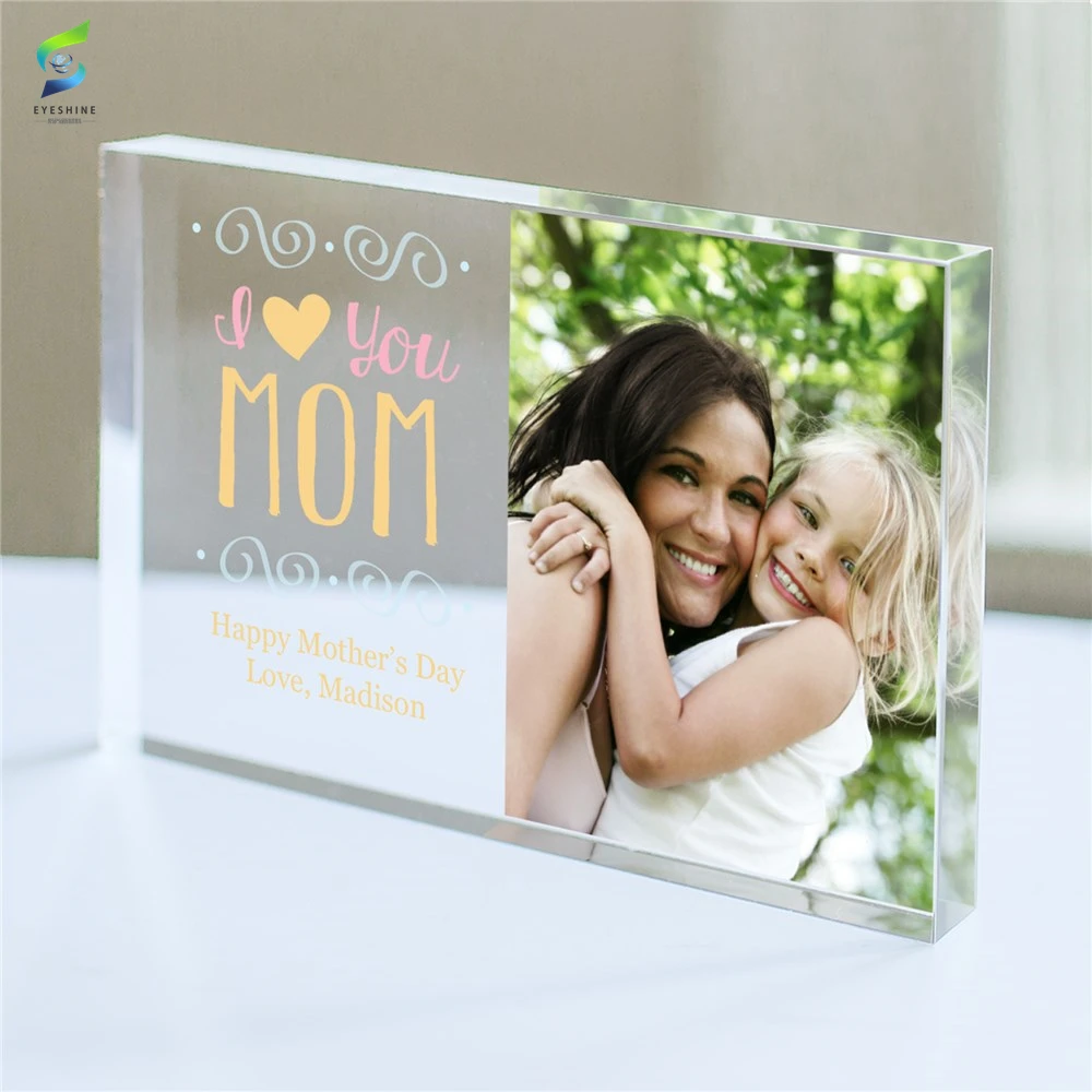 Eyeshine Customized Acrylic Block Photo Display Uv Acrylic Photo Block ...