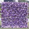 Purple flower wall
