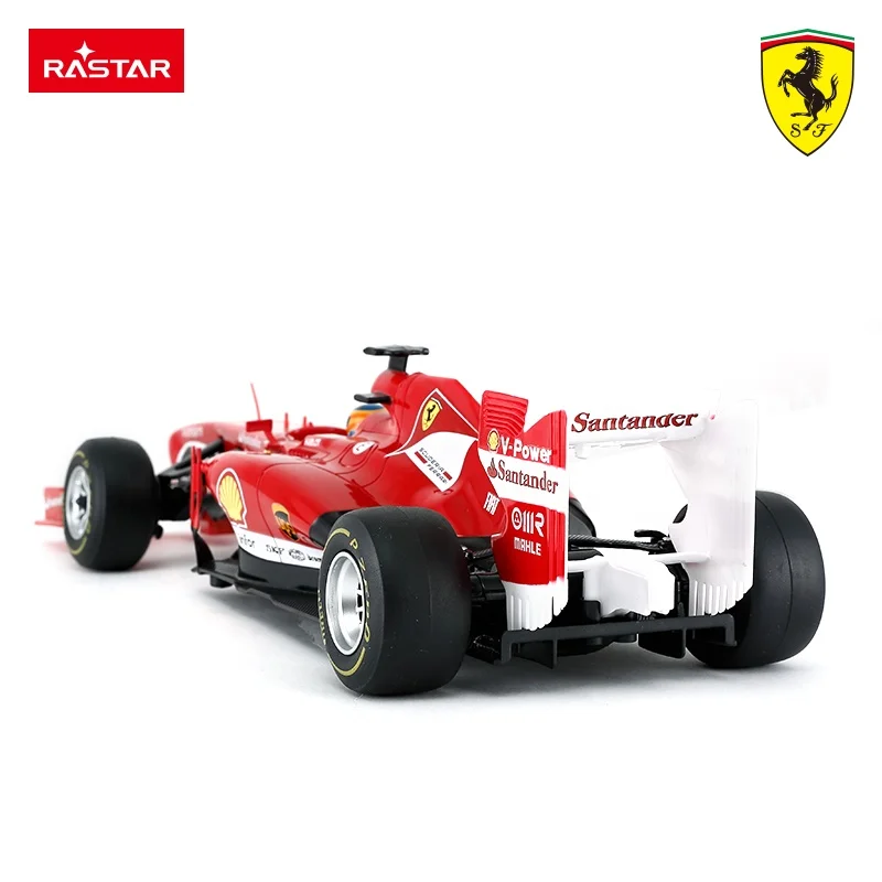 RASTAR Replica Ferrari F1 Battery License Plastic Electric Window Box Red AA Rc Model Battery Power Plastic Remote Control Toy