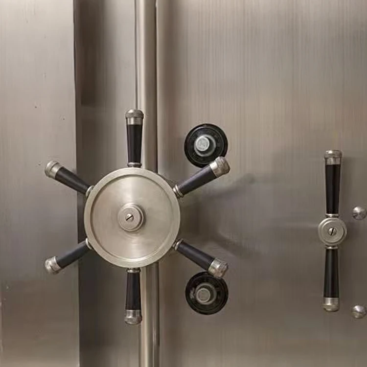 CEQSAFE Customized High Quality Metal Bank Security Door Safe Steel Vault Door factory