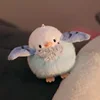 zc chica gorda azul [de pie en el hombro]