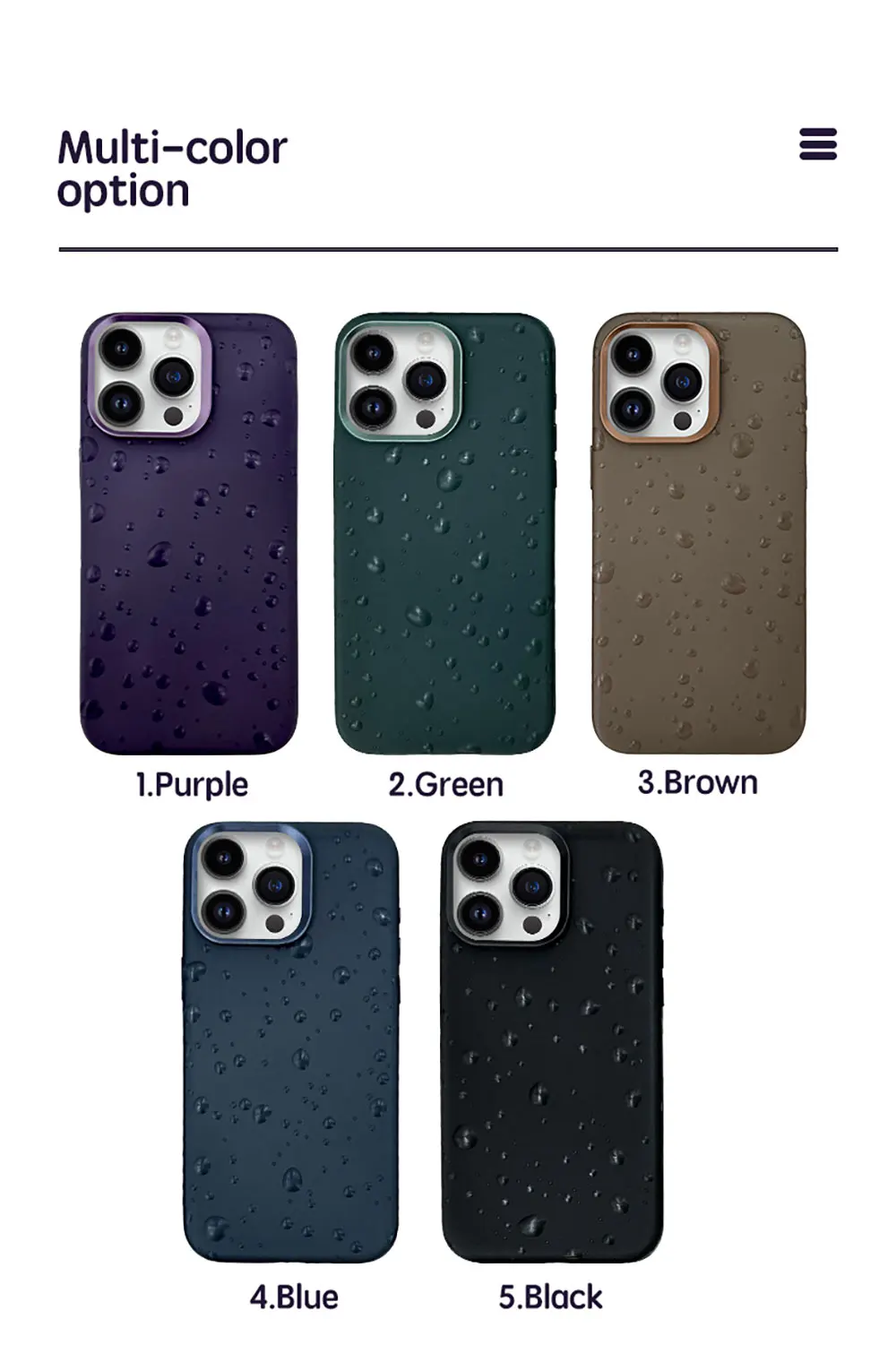 Pu Leather Phone Case For Iphone 15 14 13 12 11 Xr Xs Max Pro Plus Water Ripple Pure Colour Simple Luxury Cell Sjk414 Laudtec manufacture