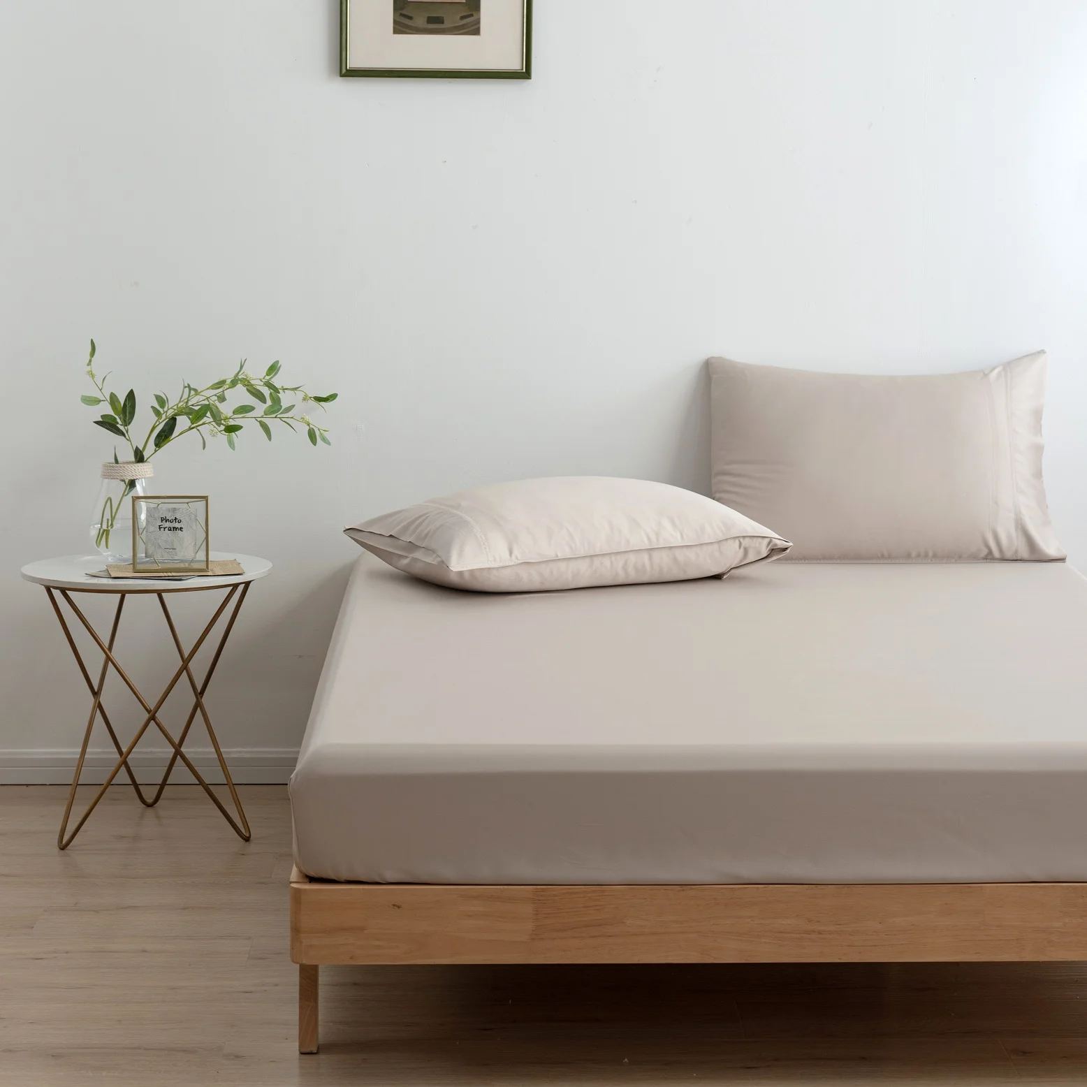 Luxury 300TC Eucalyptus Fabric Lyocell Bed Sheets tencel Bedding Set Bed Linen