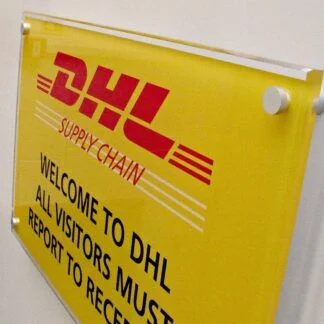 Пользовательские акриловые знаки из перспекса офисные