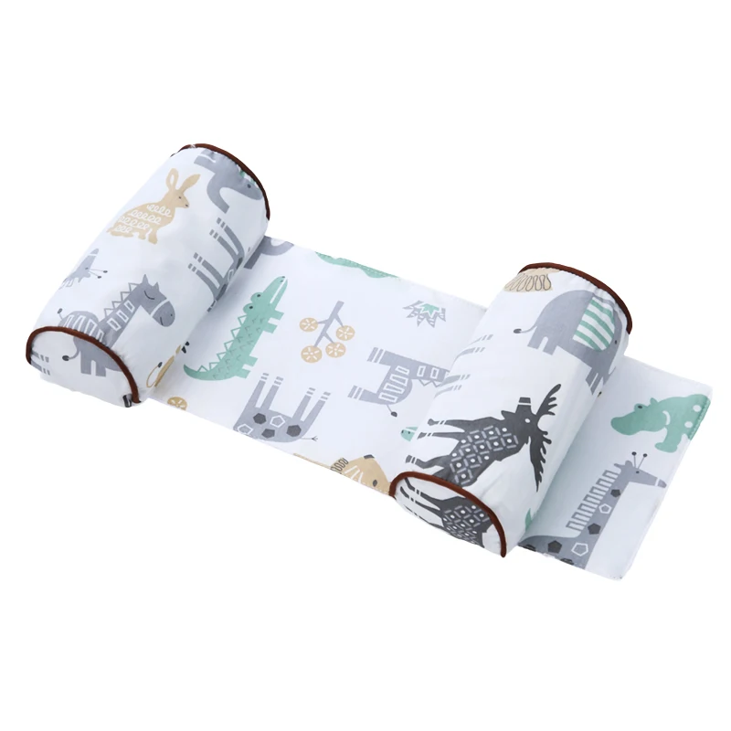 Customized Logo Lightweight Non-Slip Baby Safety Head Pillow New Design Fabric Bedding With Animal/Christmas Pattern for Sleep
