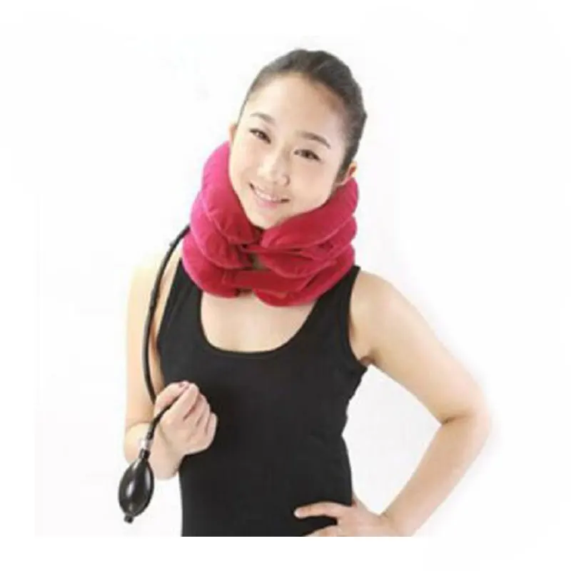 SUPVOX Inflatable Cervical Traction Pillow Cervical Neck Traction Device for Head Shoulder Pain