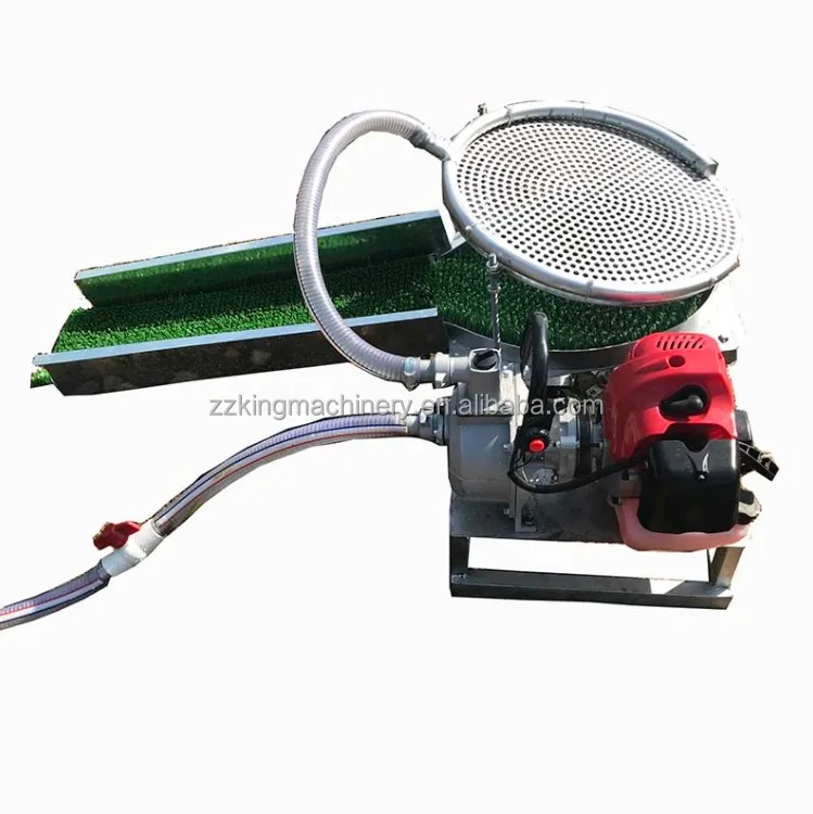 Portable Sluice Box Gold Panning Machine /vibrating Bowl Concentrator Machine/small Portable