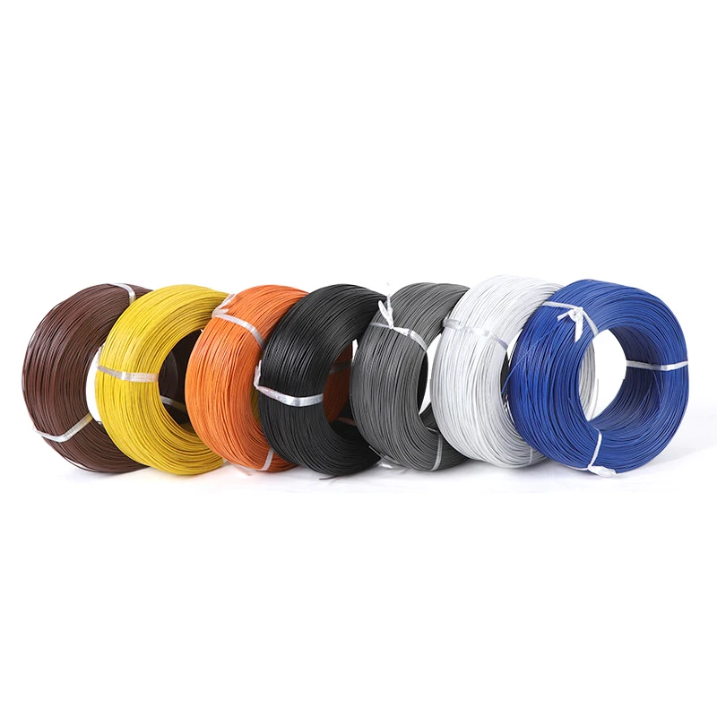 Tefzel Teflonning Insulated UL1332 High Temperature Awg Pfa Fep Etfe Ptfe Cable Copper Hook Up Electric Wire For Appliance