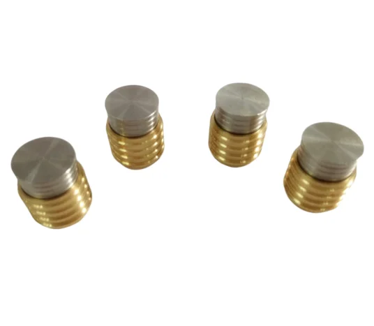 HASCO Z942 Brass Pressure Plug for Mold Cooling Efficiency
