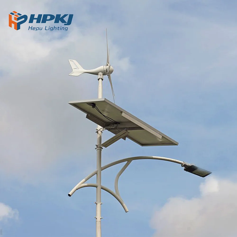 Energy Magnetic Generator Wind Solar Hybrid Power System/wind Turbine 40W All in One Led Street Lighting