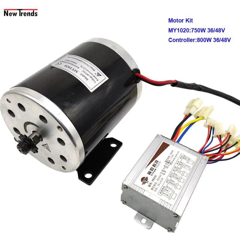 MY1020 750W Motor Kit High Speed Electric Scooter Power