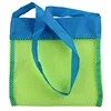 Green net blue ribbon trumpet