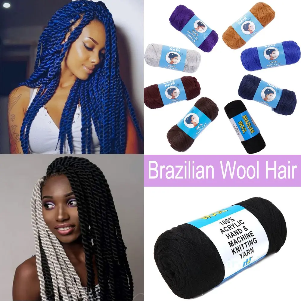 brazilian wool hair blonde brazilian wool