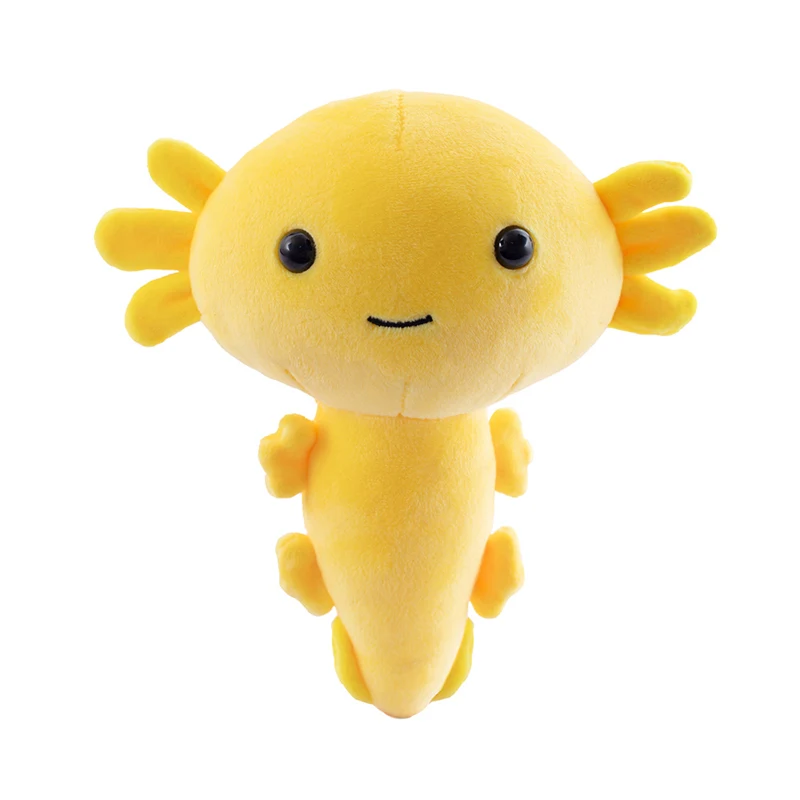 New Arrival Custom Cute Salamander Plushie Dolls Soft Stuffed Axolotl 