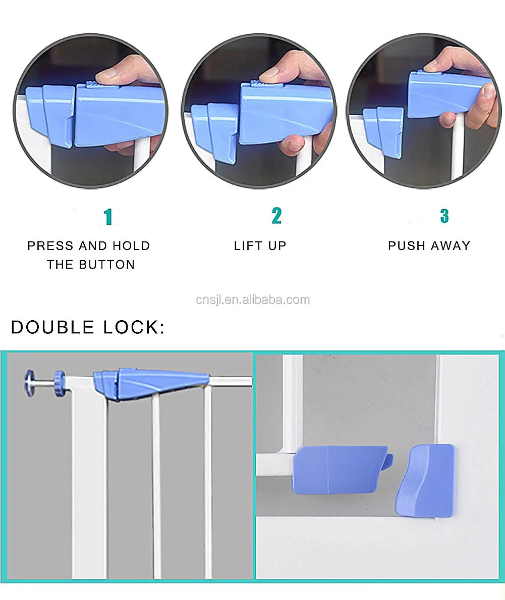 The Newly Designed Safety Stair Guardrail Is Retractable New Born Baby Products Products for Babies Safety Gate Baby