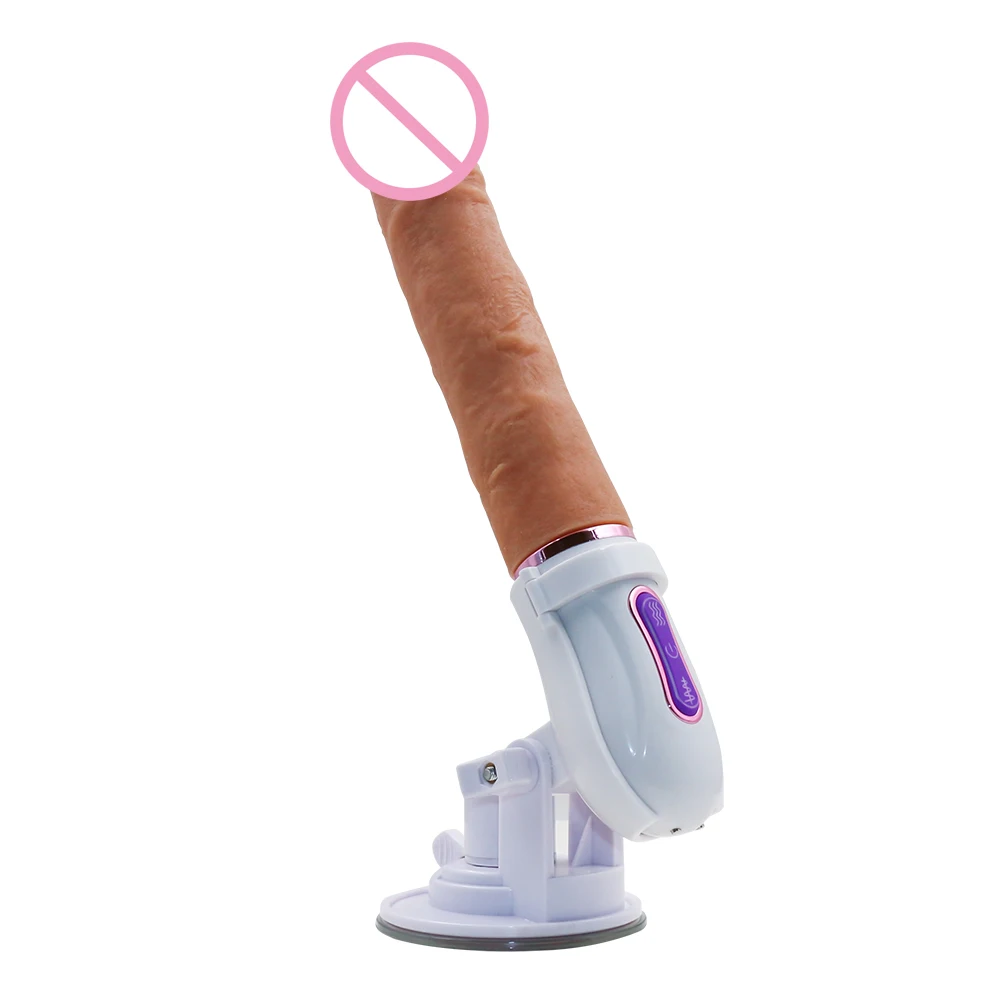 Liquid Silicone Heating Rotation Thrusting 9 Modes Vibration Remote Dildo Simulated Artillery Realistic 12 Inch Dildo