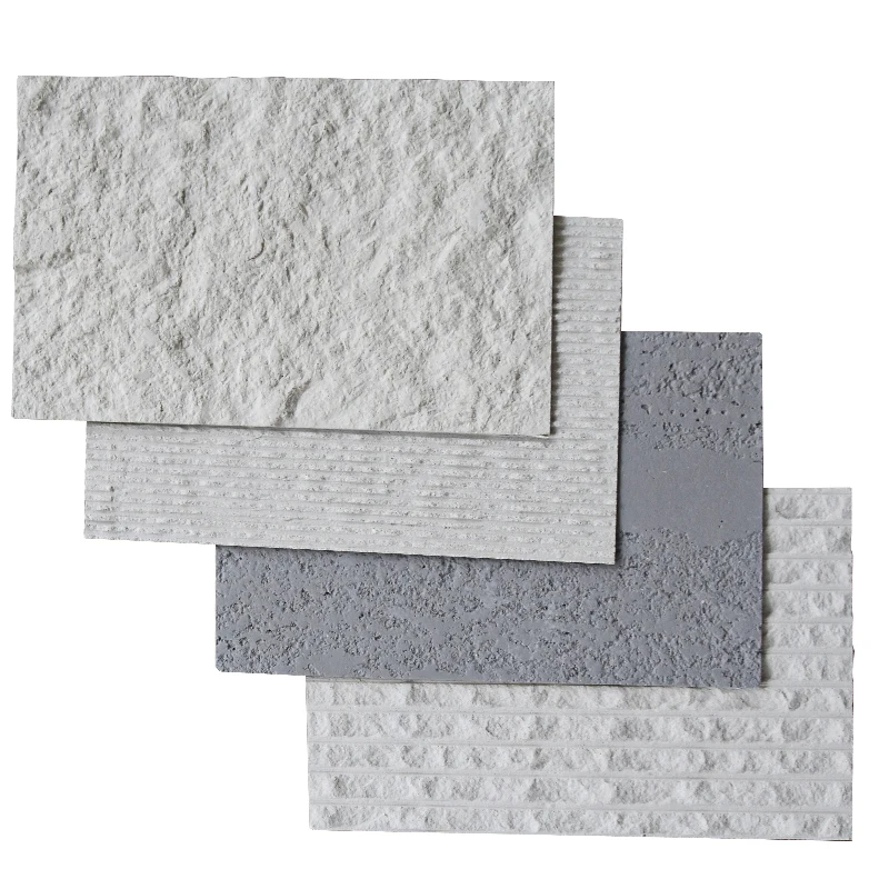 Modern Design Style High-End Flexible Stone Sample Decorative Panel Exterior Wall Decor Materials Soft Bricks Stone Cladding