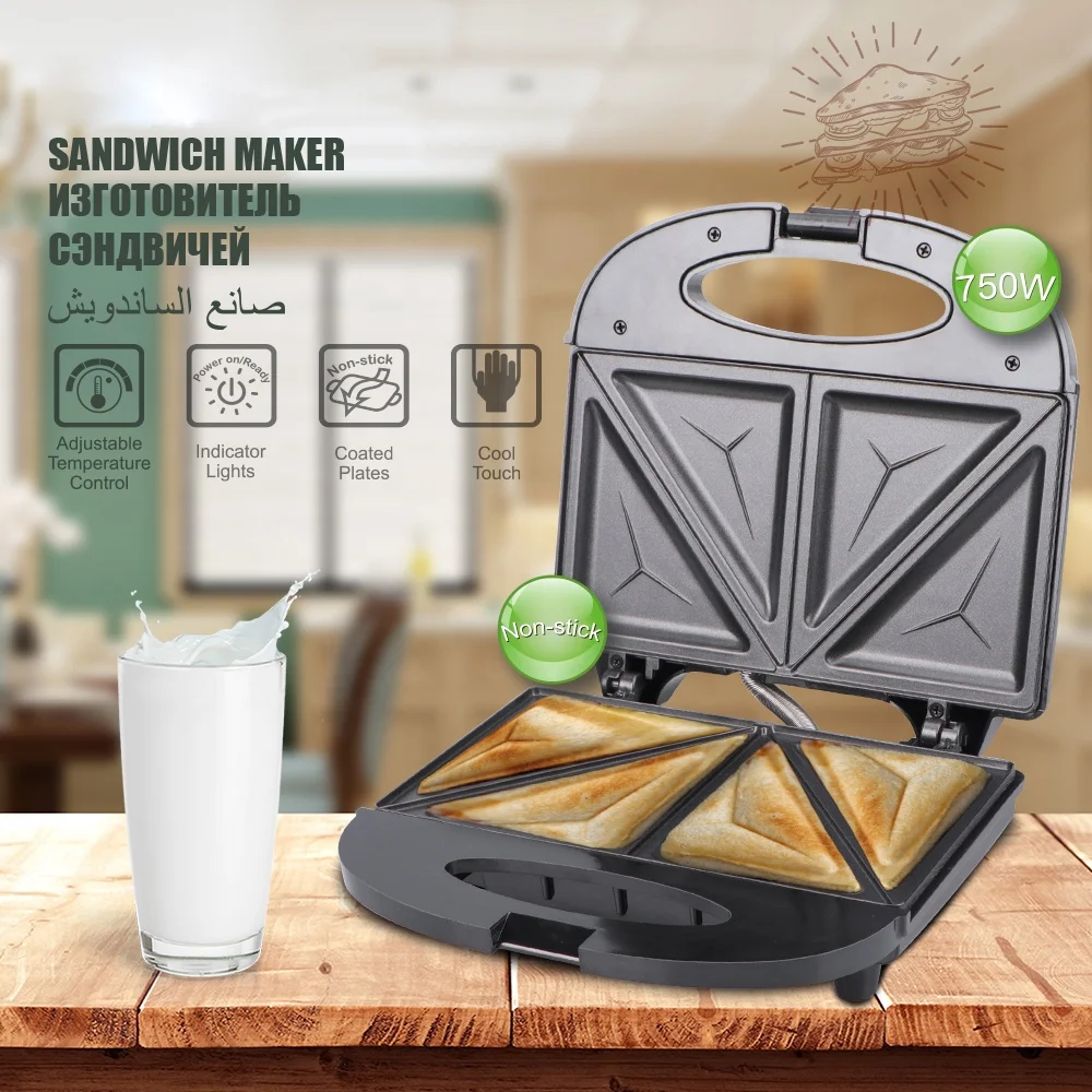 Electric Household Machine Breakfast Maker Machine With Toast Oven 3 in 1 Breakfast Makers