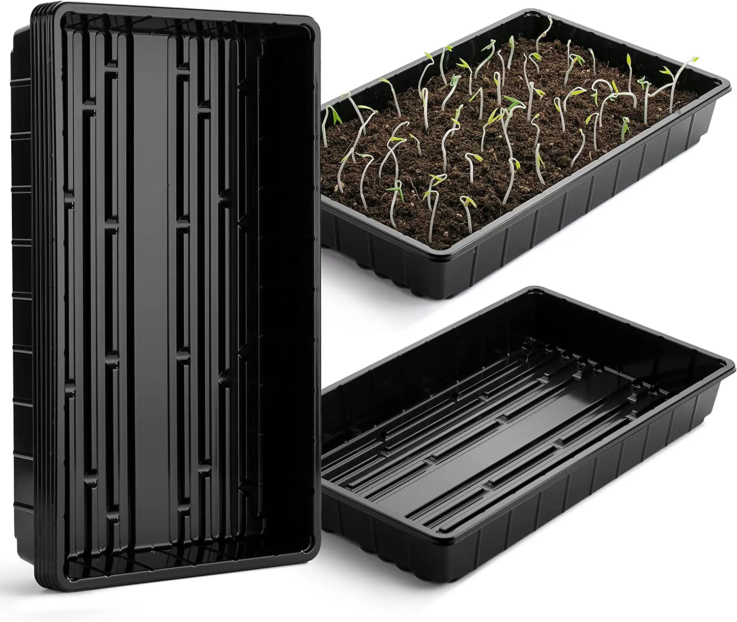 Greenhouse Nft Grow System Hydroponic Plant Propagation Seedling Tray